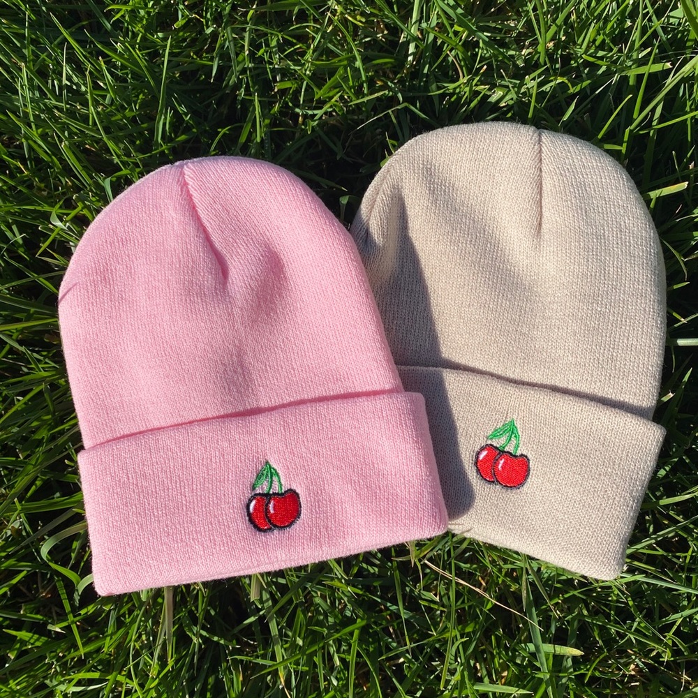 Cherry beanie
